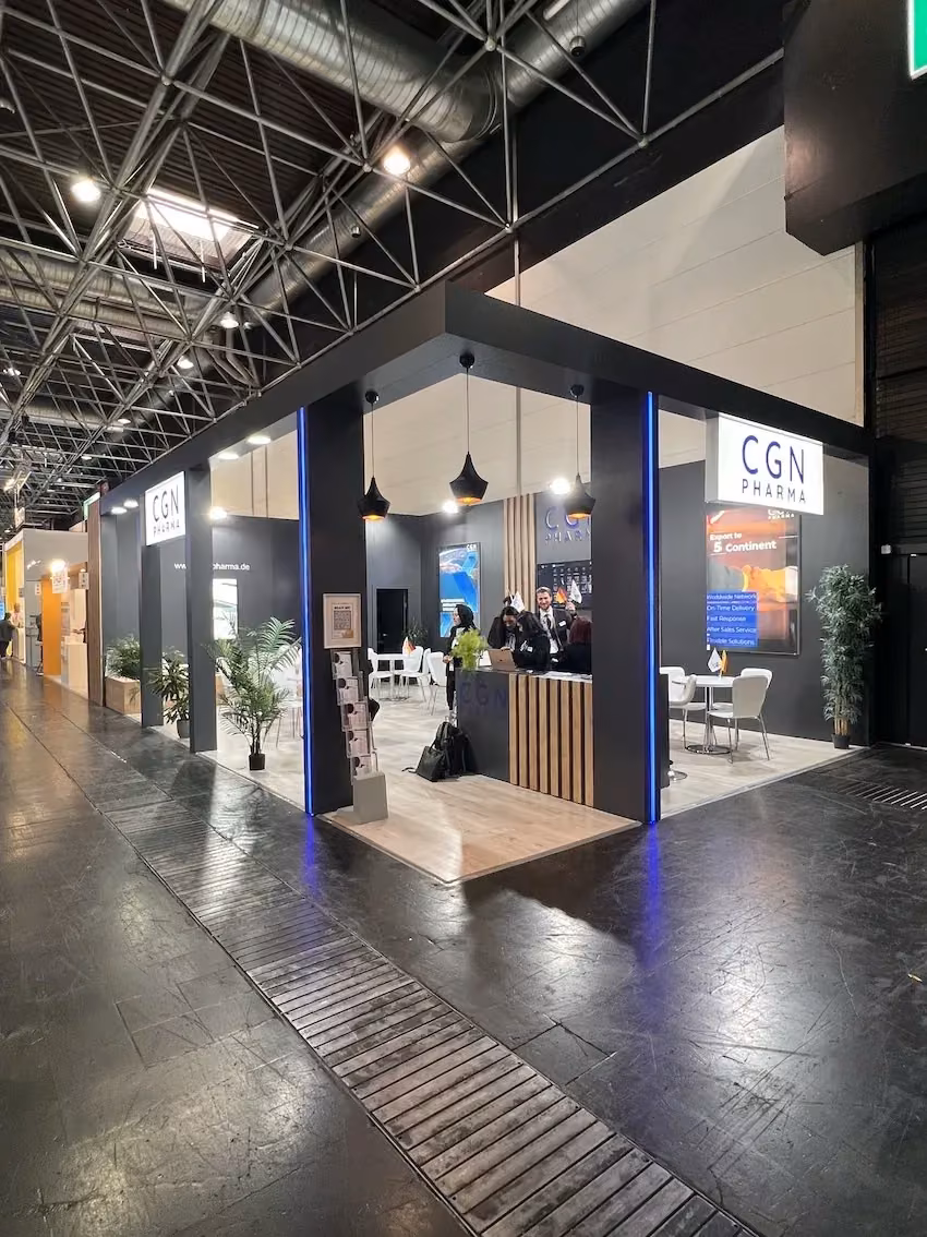 Cgn pharma Fuar Standı | Expopharma’23 Dusseldorf Almanya Fuarları — proje görseli 3
