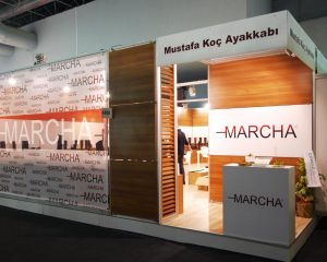 MARCHA AYAKKABI MAXİMA FUAR STANDI AYMOD'17-CNR FUAR STANDLARI