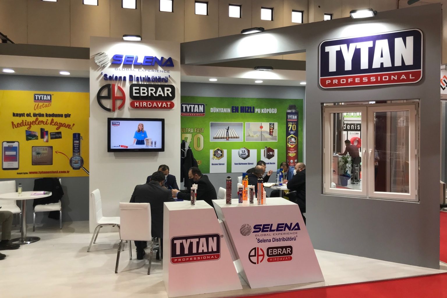 FUAR STANDI SELENATYTAN YAPI’21TÜYAP FUAR STANDLARI