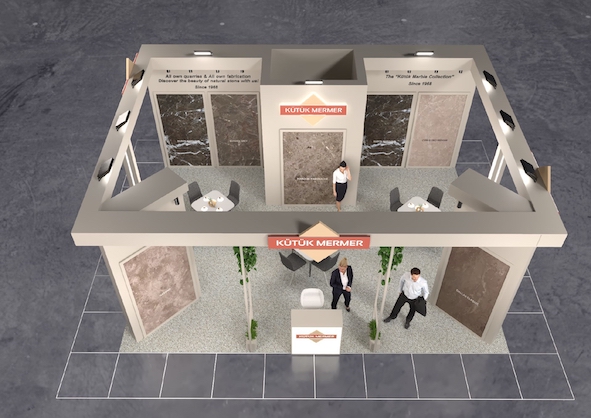 (Turkish) Kütük Mermer Fuar standı | Marble İzmir fuar takvimi - Image 2