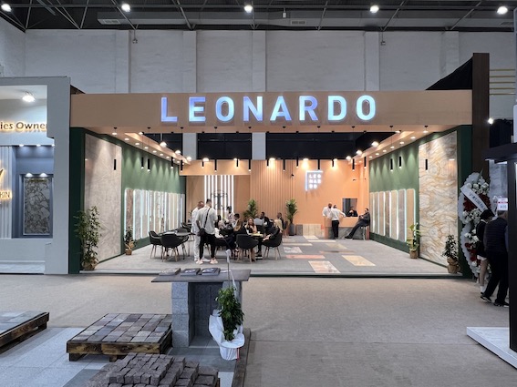 Leonardo Mermer Fuar Standı | marble İzmir fuar standları - Görsel 7