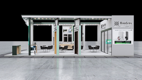 (Turkish) baufens Fuar standı Tasarımı | Fensterbau Germany fair stand - Image 6