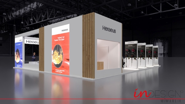 Heraesus Fuar standı | Ankiros Tüyap fuar standı