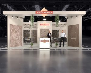 (Turkish) Kütük Mermer Fuar standı | Marble İzmir fuar takvimi